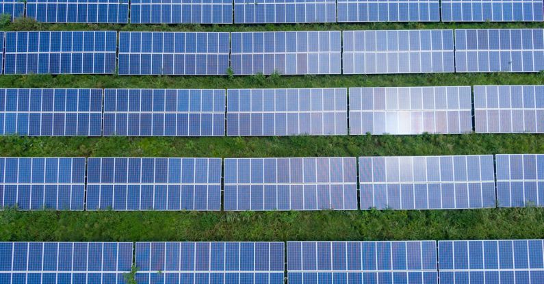 Panels - Top View Photo of Solar Panels