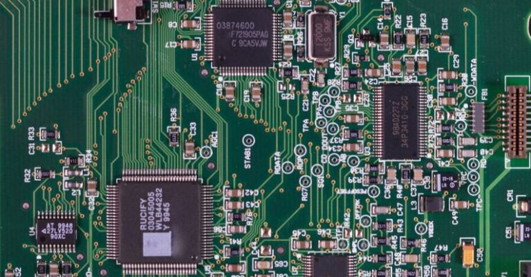 System - Green Circuit Board