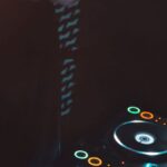 Turntables - Disc Jockey Mixing Music in a Nightclub