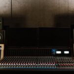 Amplifiers - Amplifiers and Sound Mixer in Recording Studio